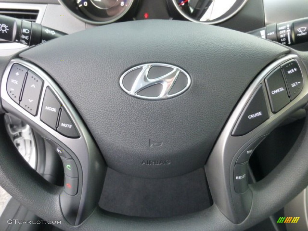 2013 Elantra GLS - Silver / Gray photo #18