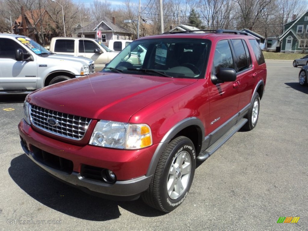 Redfire Metallic 2004 Ford Explorer XLT 4x4 Exterior Photo #78793148