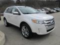 White Platinum Tri-Coat 2013 Ford Edge Limited AWD Exterior