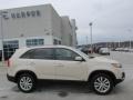 2011 White Sand Beige Kia Sorento EX V6 AWD  photo #2