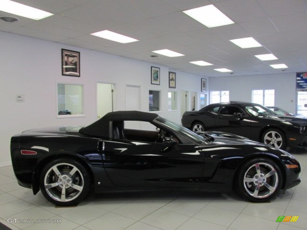 Black 2008 Chevrolet Corvette Convertible Exterior Photo #78794300