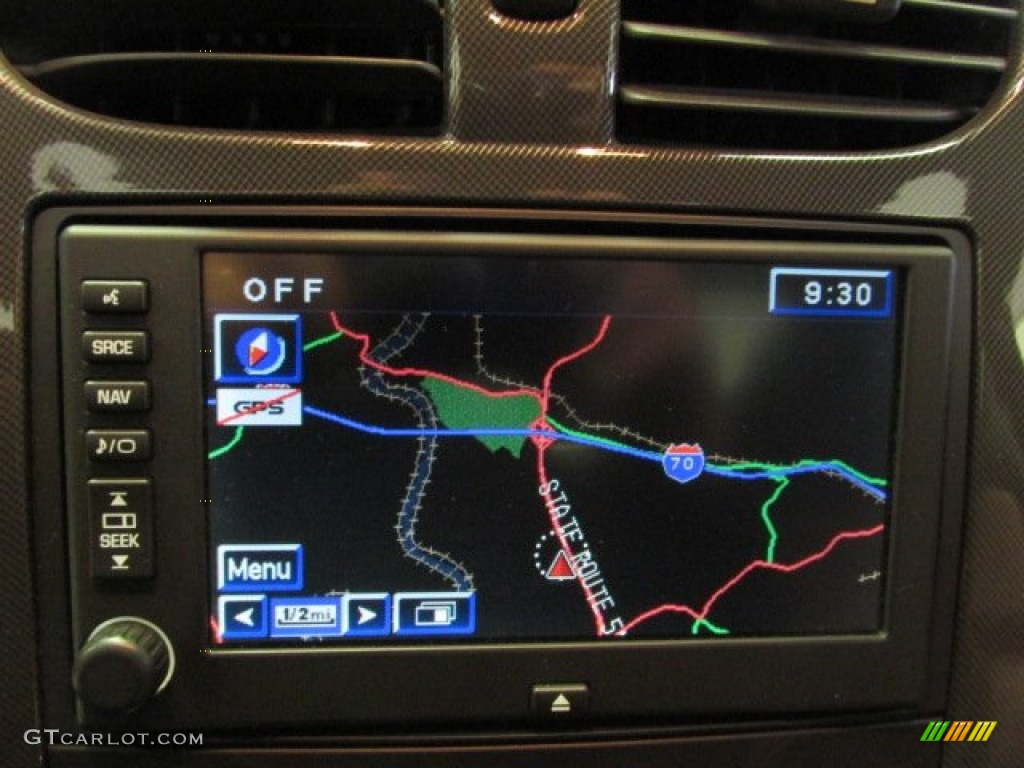 2008 Chevrolet Corvette Convertible Navigation Photos