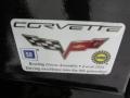 Info Tag of 2008 Corvette Convertible
