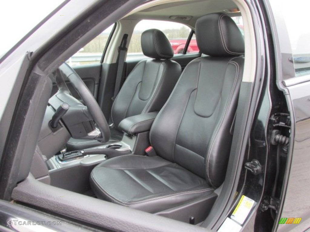 2010 Fusion SEL V6 - Tuxedo Black Metallic / Charcoal Black photo #17