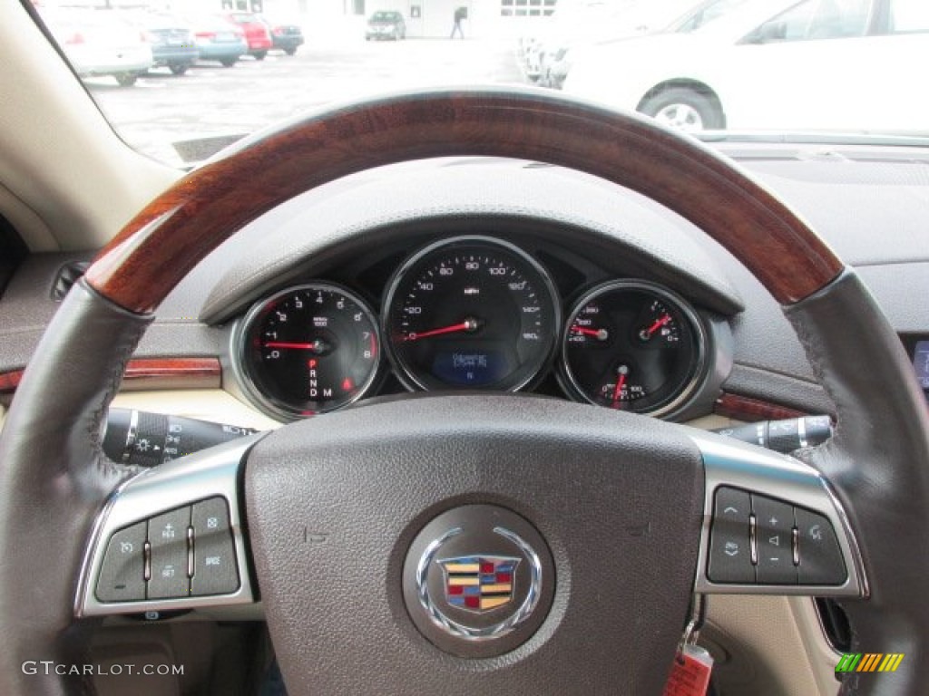 2009 CTS 4 AWD Sedan - Gold Mist / Cashmere/Cocoa photo #18