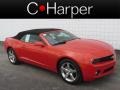 Inferno Orange Metallic - Camaro LT Convertible Photo No. 1