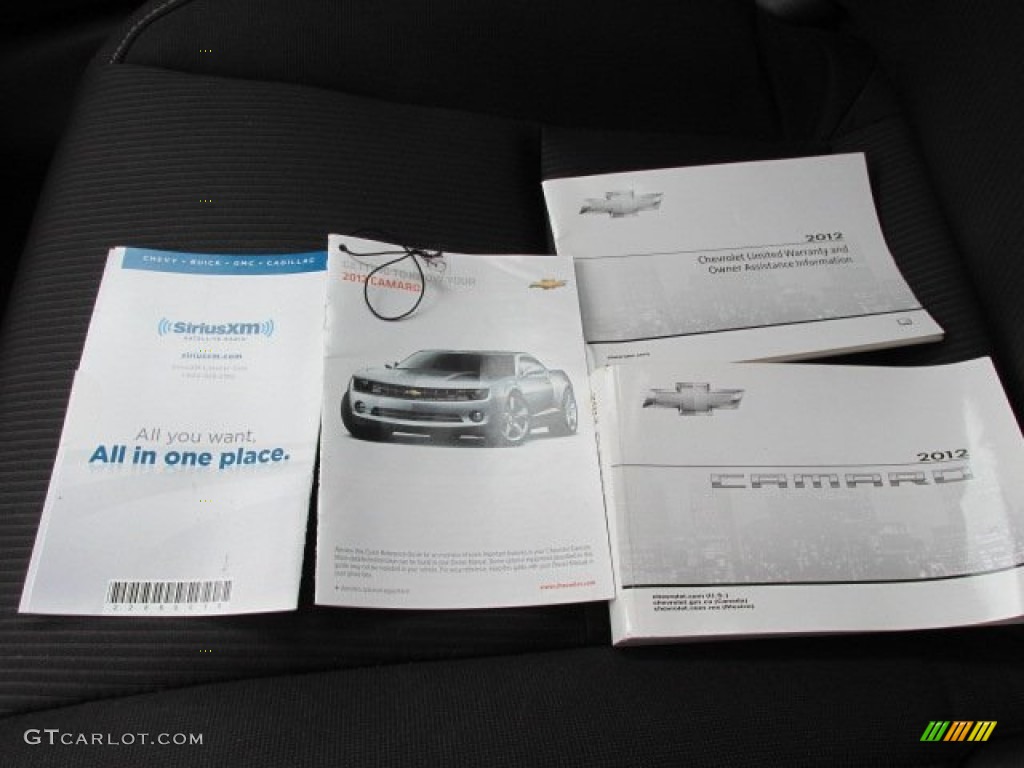 2012 Chevrolet Camaro LT Convertible Books/Manuals Photo #78796703