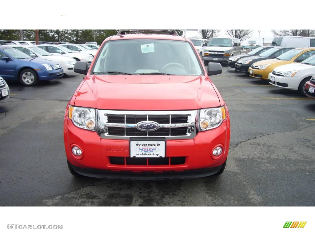 2009 Escape XLT V6 4WD - Torch Red / Stone photo #1