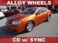 2011 Mango Tango Pearl Dodge Avenger Mainstreet #78763715