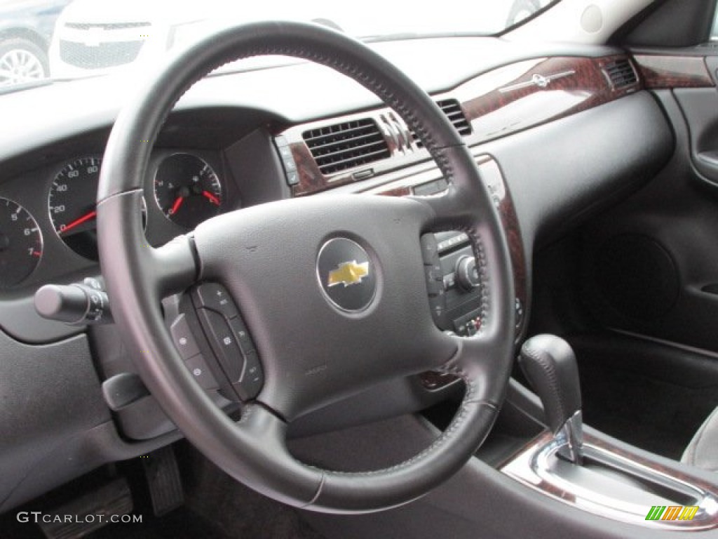 2012 Chevrolet Impala LT Gray Steering Wheel Photo #78797000