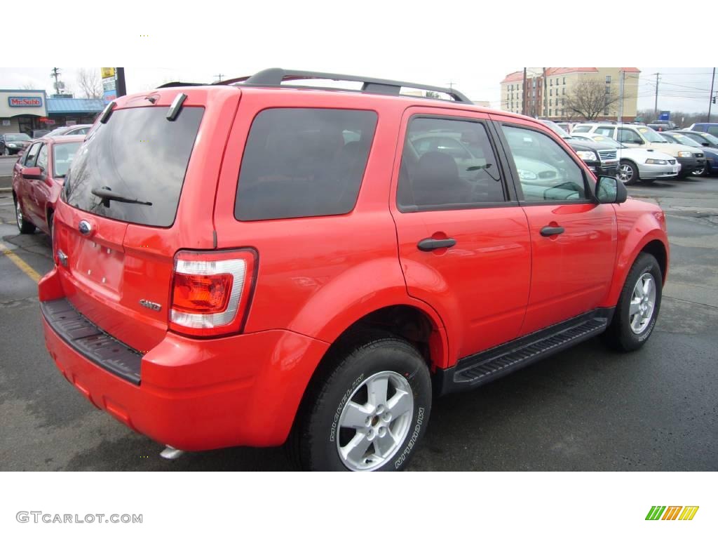 2009 Escape XLT V6 4WD - Torch Red / Stone photo #5