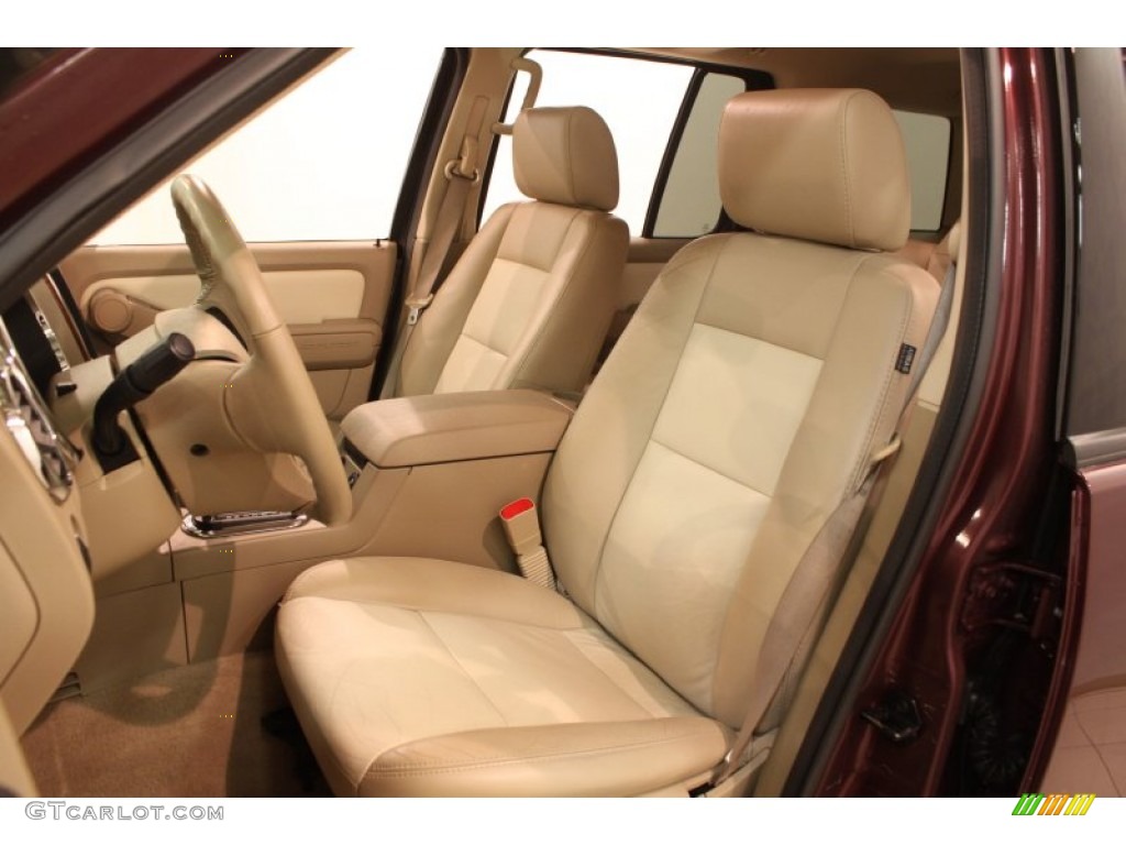 Camel Interior 2007 Ford Explorer Eddie Bauer 4x4 Photo #78797837