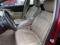 2011 Buick LaCrosse Cocoa/Cashmere Interior Front Seat Photo