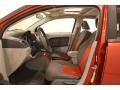 2007 Dodge Caliber Pastel Slate Gray/Orange Interior Interior Photo
