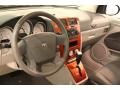 2007 Dodge Caliber Pastel Slate Gray/Orange Interior Dashboard Photo