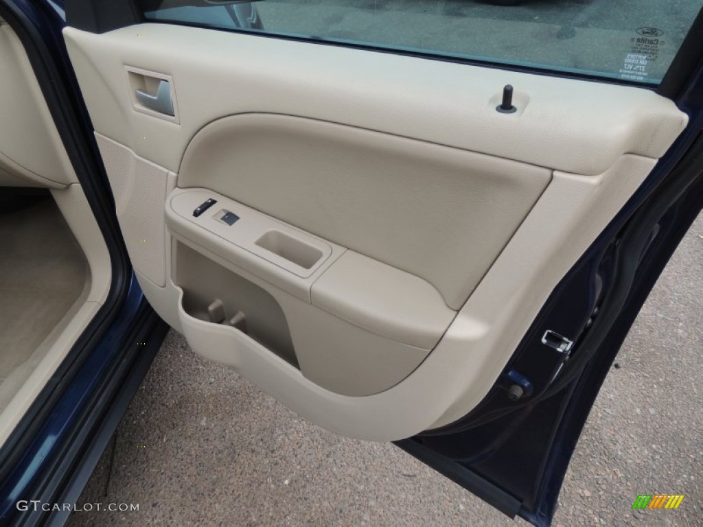 2007 Five Hundred SEL - Dark Blue Pearl Metallic / Pebble photo #10