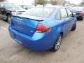 2011 Blue Flame Metallic Ford Focus SES Sedan  photo #13