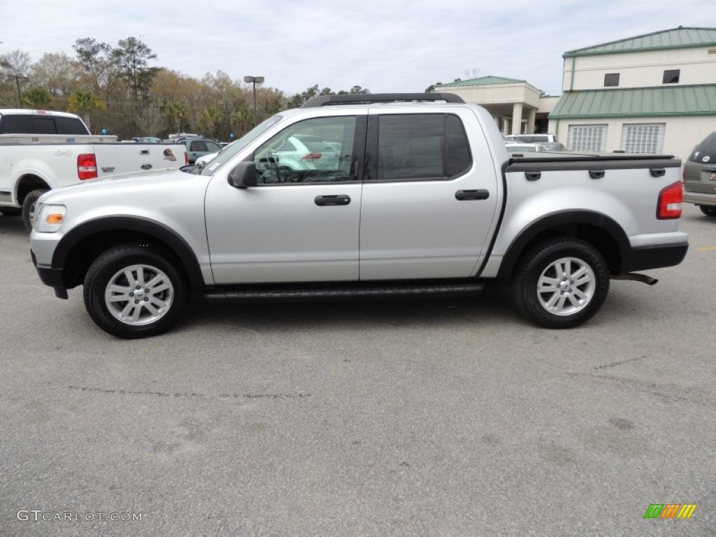 Brilliant Silver Metallic 2010 Ford Explorer Sport Trac XLT Exterior Photo #78799478