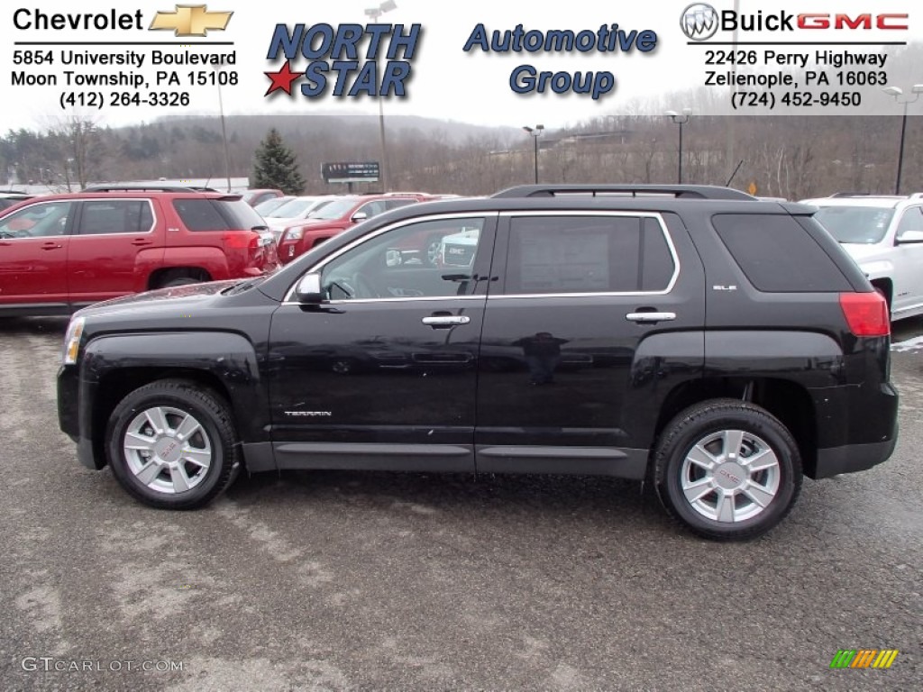 2013 Terrain SLE AWD - Carbon Black Metallic / Jet Black photo #1