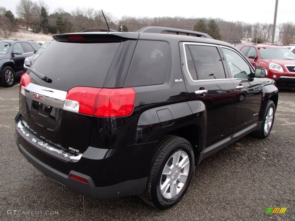 2013 Terrain SLE AWD - Carbon Black Metallic / Jet Black photo #6