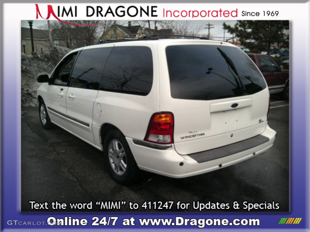 2003 Windstar SE - Vibrant White / Medium Graphite photo #2
