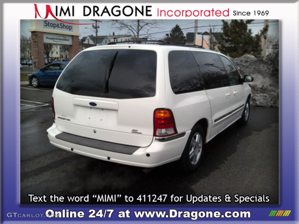 2003 Windstar SE - Vibrant White / Medium Graphite photo #4