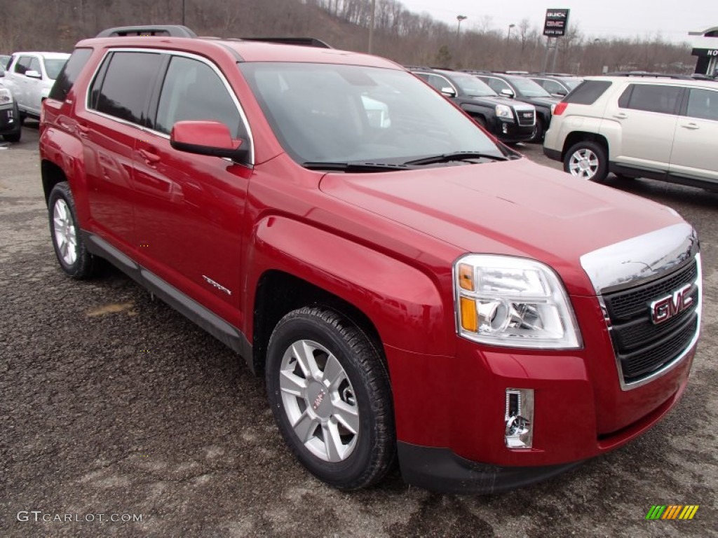 Crystal Red Tintcoat 2013 GMC Terrain SLE AWD Exterior Photo #78800904