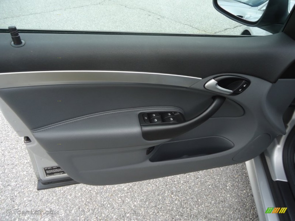2007 Saab 9-3 Aero SportCombi Wagon Gray Door Panel Photo #78801540
