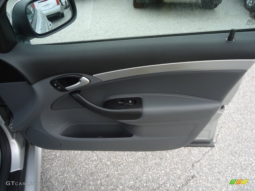 2007 Saab 9-3 Aero SportCombi Wagon Gray Door Panel Photo #78801557