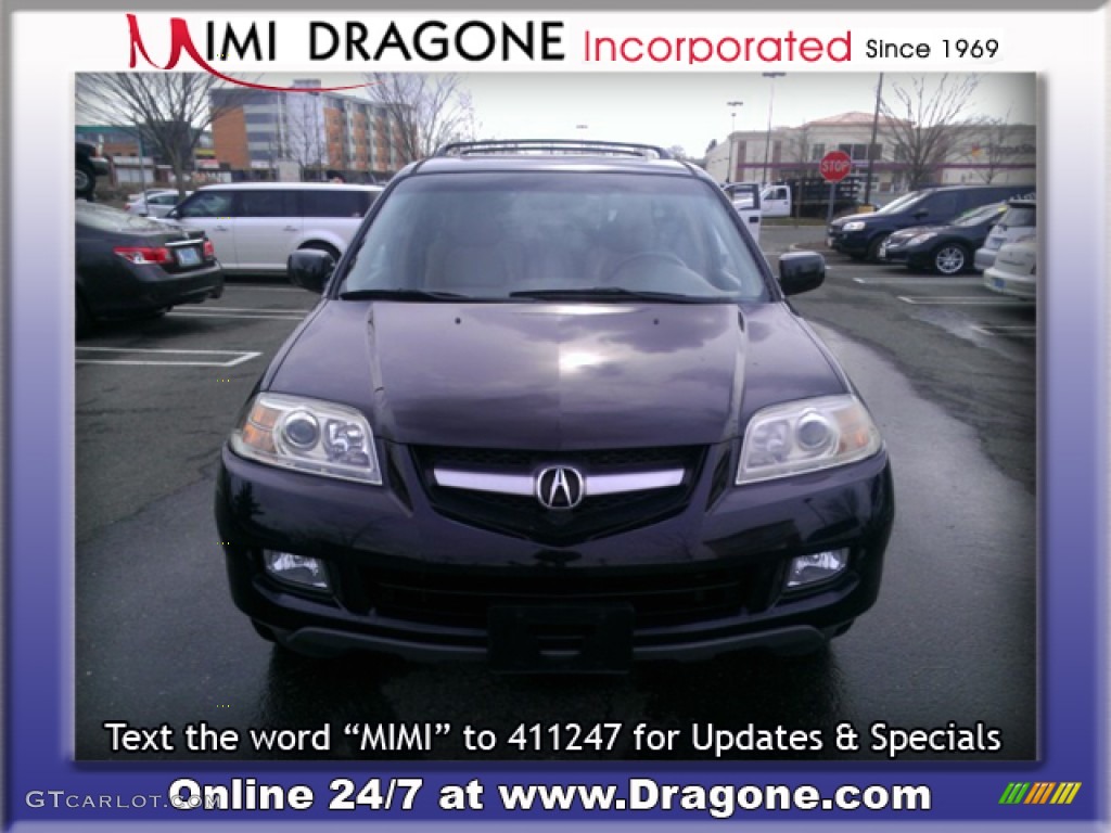 2004 MDX  - Nighthawk Black Pearl / Saddle photo #2