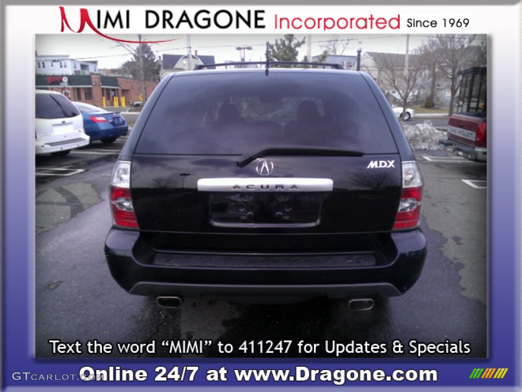 2004 MDX  - Nighthawk Black Pearl / Saddle photo #6