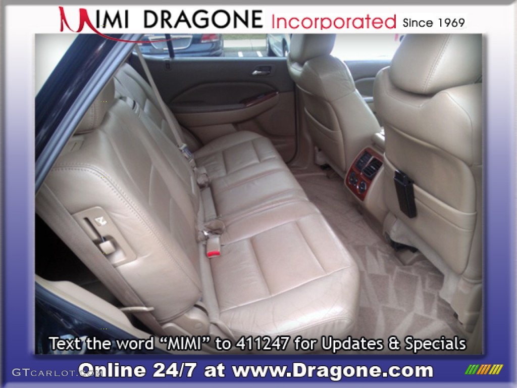 2004 MDX  - Nighthawk Black Pearl / Saddle photo #9