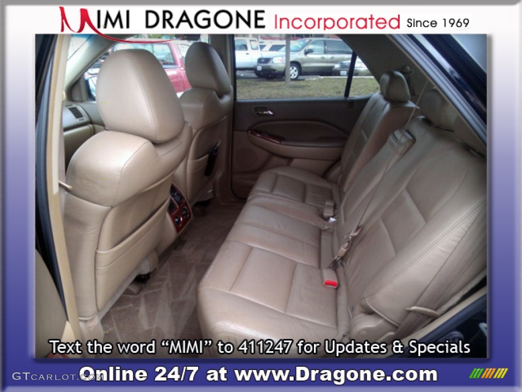 2004 MDX  - Nighthawk Black Pearl / Saddle photo #11