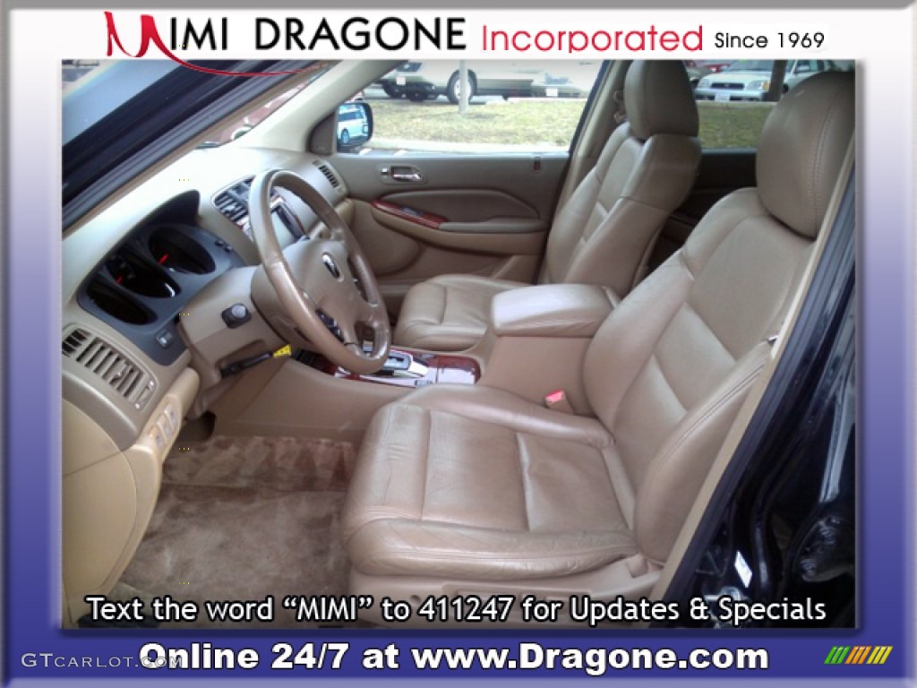 2004 MDX  - Nighthawk Black Pearl / Saddle photo #15