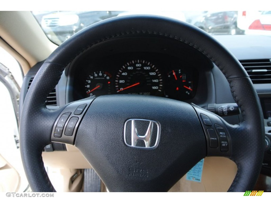 2007 Accord EX V6 Coupe - Taffeta White / Ivory photo #16