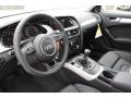 Black 2013 Audi A4 2.0T quattro Sedan Interior Color
