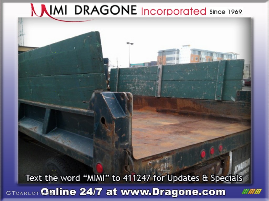 1994 Sierra 3500 SL Regular Cab Dump Truck - Emerald Green Metallic / Gray photo #17