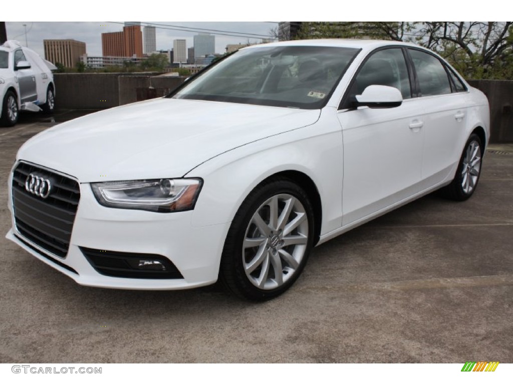 Ibis White 2013 Audi A4 2.0T quattro Sedan Exterior Photo #78804512