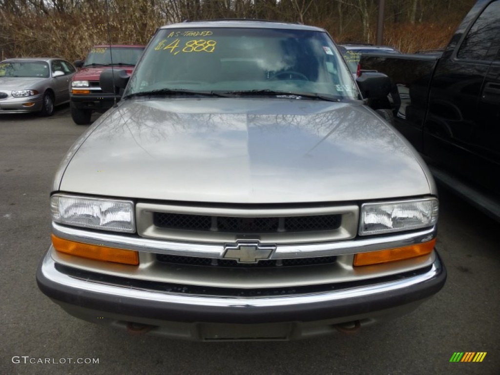 2001 Blazer LS 4x4 - Light Pewter Metallic / Graphite photo #6