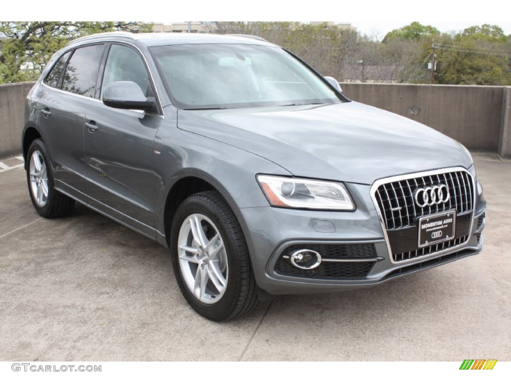 2013 Q5 3.0 TFSI quattro - Monsoon Gray Metallic / Black photo #1