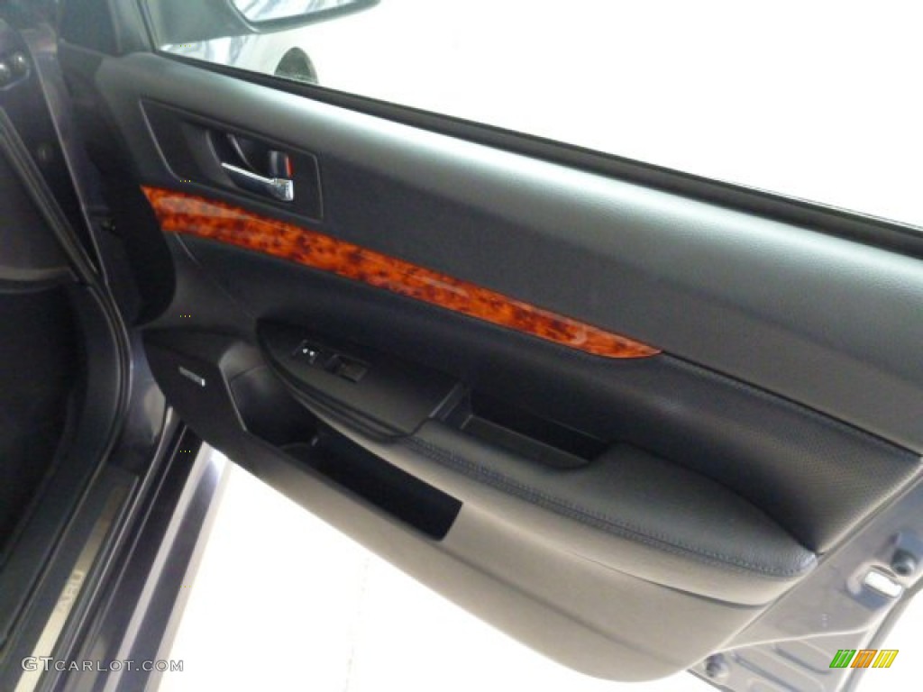 2010 Subaru Legacy 2.5 GT Limited Sedan Off Black Door Panel Photo #78806585