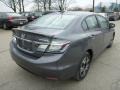 2013 Polished Metal Metallic Honda Civic Hybrid Sedan  photo #3