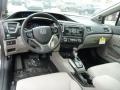 Gray 2013 Honda Civic Hybrid Sedan Interior Color
