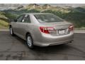 2013 Champagne Mica Toyota Camry LE  photo #2