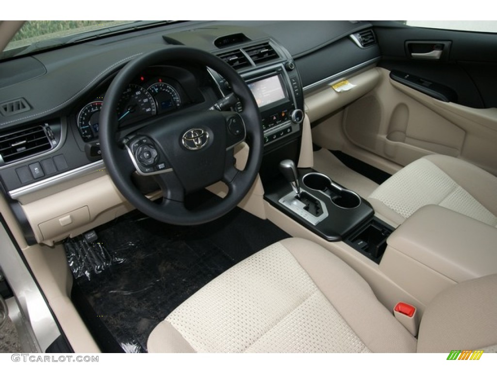 2013 Camry LE - Champagne Mica / Ivory photo #5