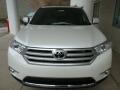 2013 Blizzard White Pearl Toyota Highlander SE 4WD  photo #10