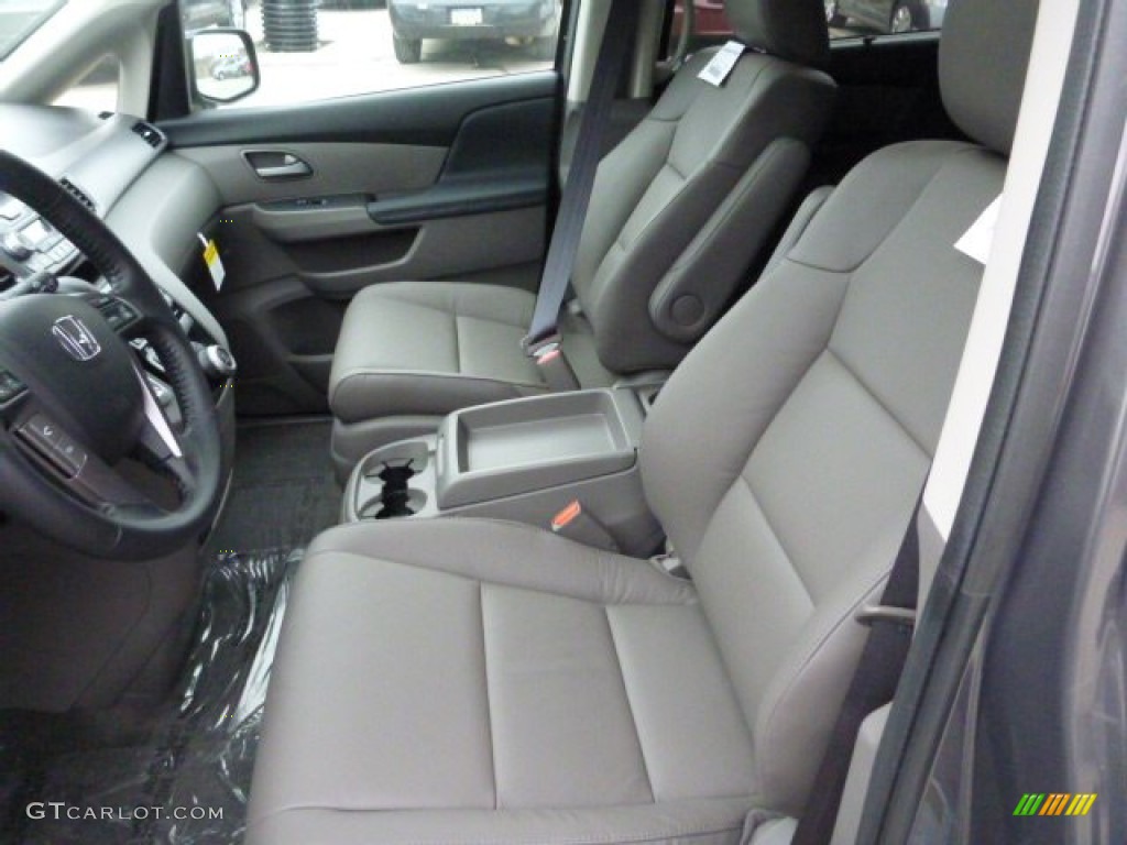 Truffle Interior 2013 Honda Odyssey EX-L Photo #78808354