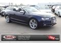 Estoril Blue Crystal - S5 3.0 TFSI quattro Convertible Photo No. 1