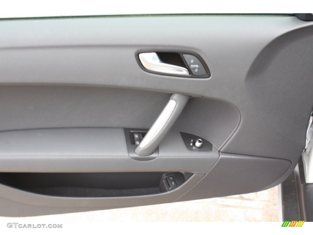 2013 Audi TT 2.0T quattro Coupe Black Door Panel Photo #78808403