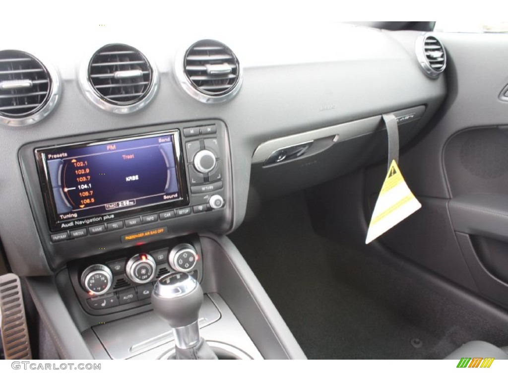 2013 Audi TT 2.0T quattro Coupe Black Dashboard Photo #78808472